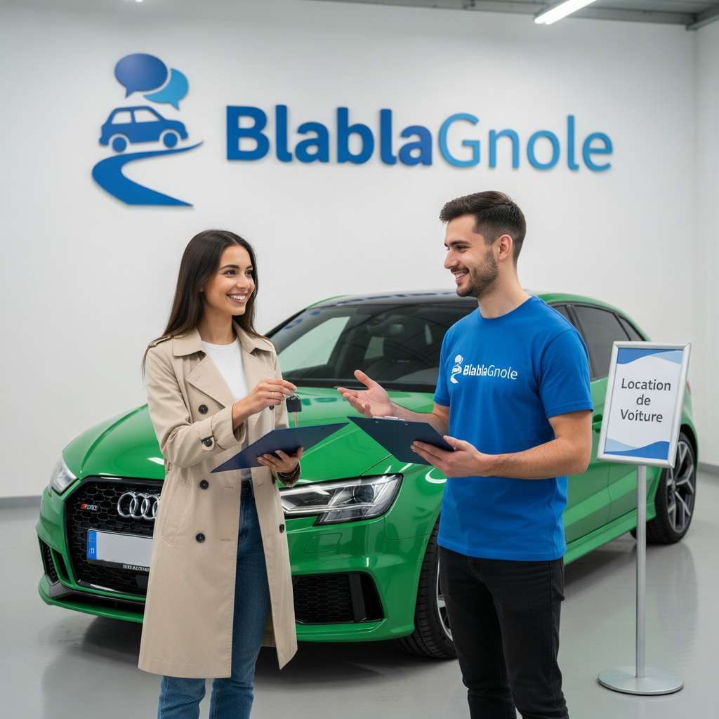 Véhicule du parc Blablagnole disponible à la location